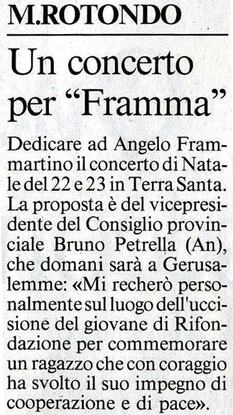 Concerto per Framma